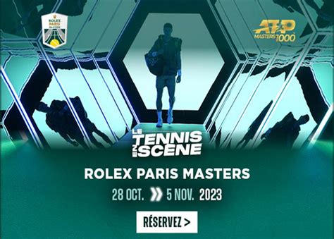 billeterie rolex paris master|rolex paris masters tournament.